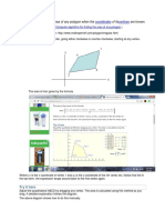 A Method For Finding The Area of Any Polygon