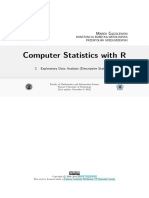 Computer Statistics With R: 2. Exploratory Data Analysis (Descriptive Statistics)