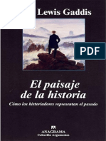 Gaddis El Paisaje de La Historia PDF
