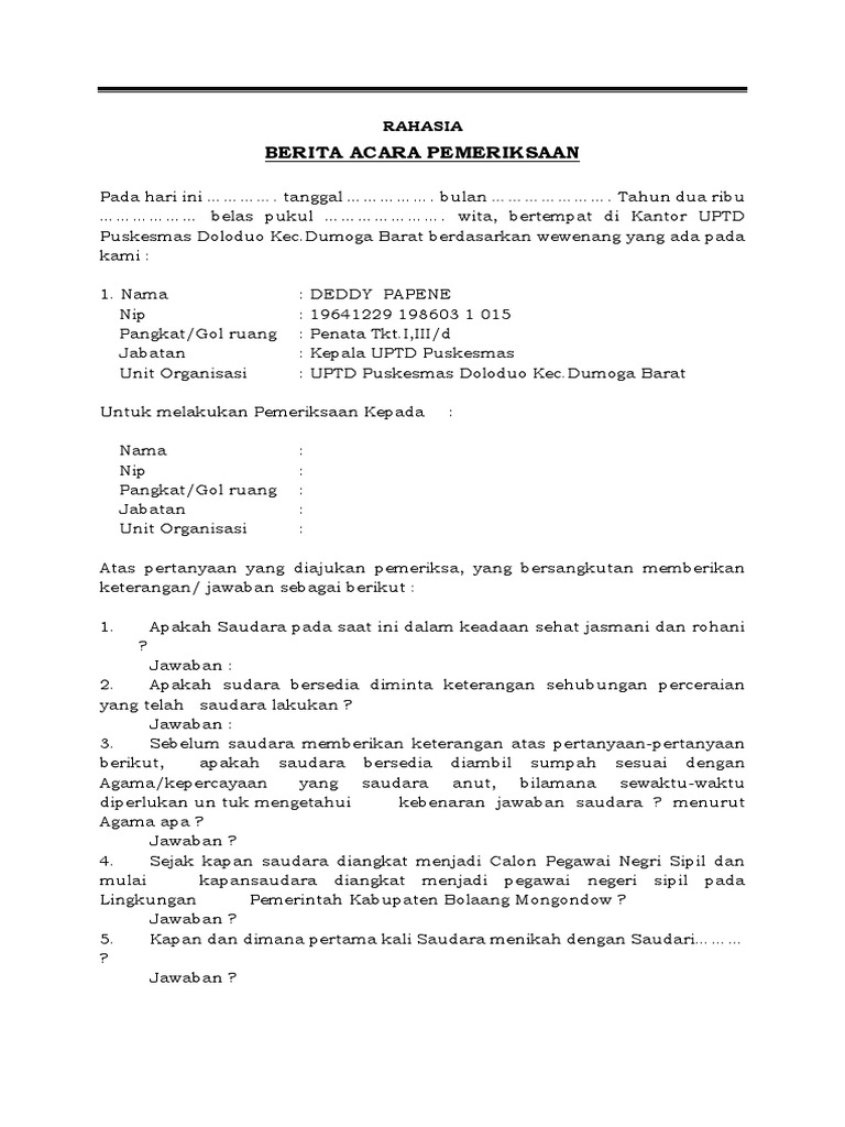 Contoh Surat Izin Cerai Dari Atasan Bagi Guru Berbagi