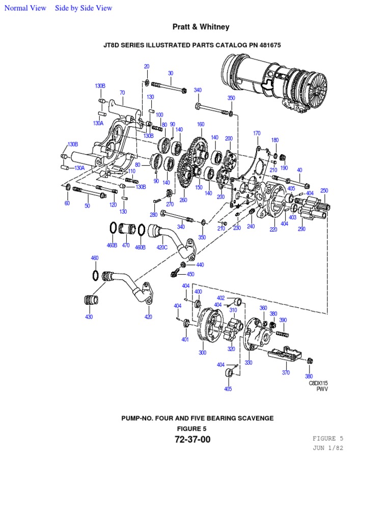 JT8D Engine Illustrated Parts Catalog | PDF
