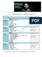 LEAN MODE Nutrition Plan MORNING EVENING by Guru Mann PDF