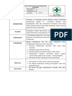 Sop Monitoring Dan Pelaksanaan Standar