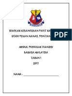 MODUL TRANSISI BAHASA MALAYSIA TAHUN 1(Autosaved).docx