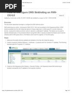 How To Configure DNS Sinkholing On PAN-OS 6.0 Palo Alto Networks Live