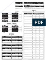 Character Sheet (No Background)