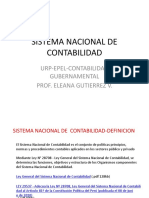 Sistema Nacional de Contabilidad y Principios Unidad de Caja y Almacen