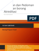 Penilaian Dan Pedoman Pengisian Borang Akreditasi