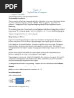 Lecture Note - Top Level View of Computer