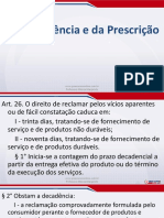 Da Decadência e Da Prescrição: Professora Márcia Margarete