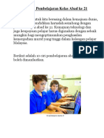 10 Ciri Pembelajaran Kelas Abad ke 21.pdf