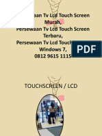 Persewaan TV LCD Touch Screen Murah, Persewaan TV LCD Touch Screen Terbaru, Persewaan TV LCD Touch Screen Windows 7,0812 9615 1115