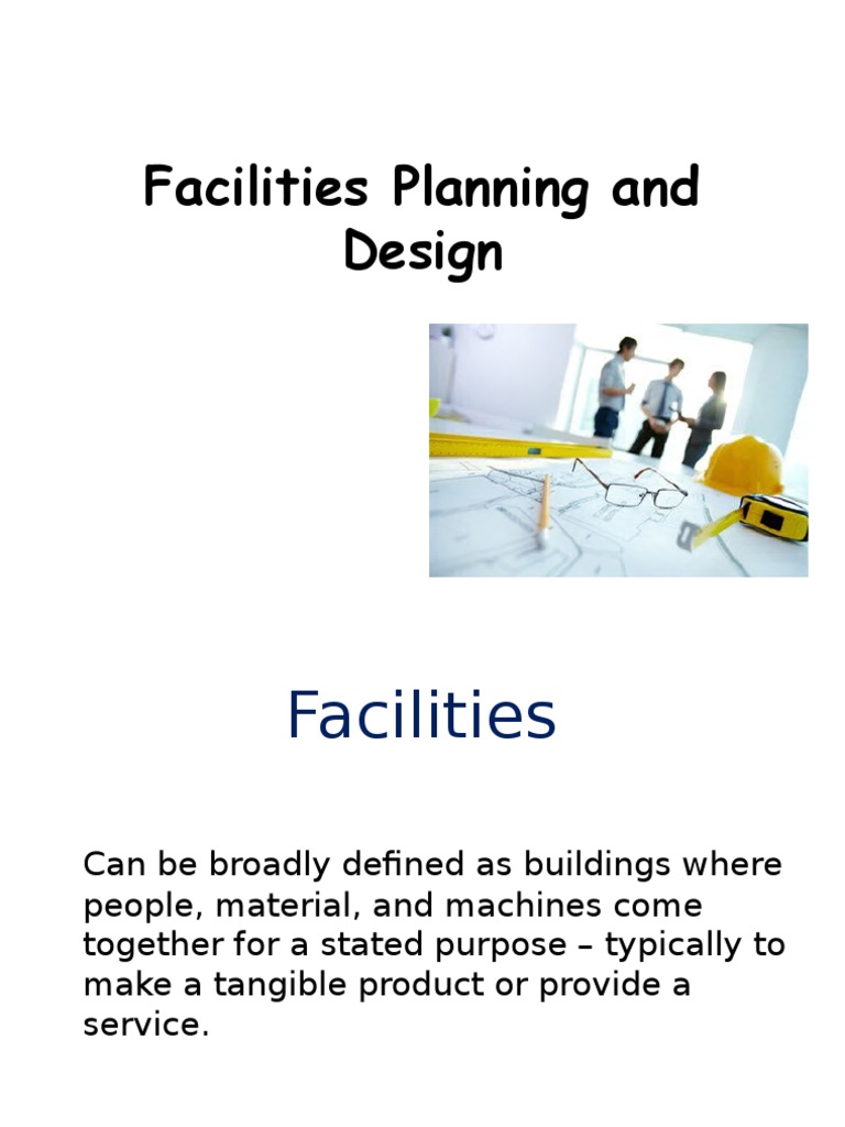 Facilities Planning and Design Design Employment