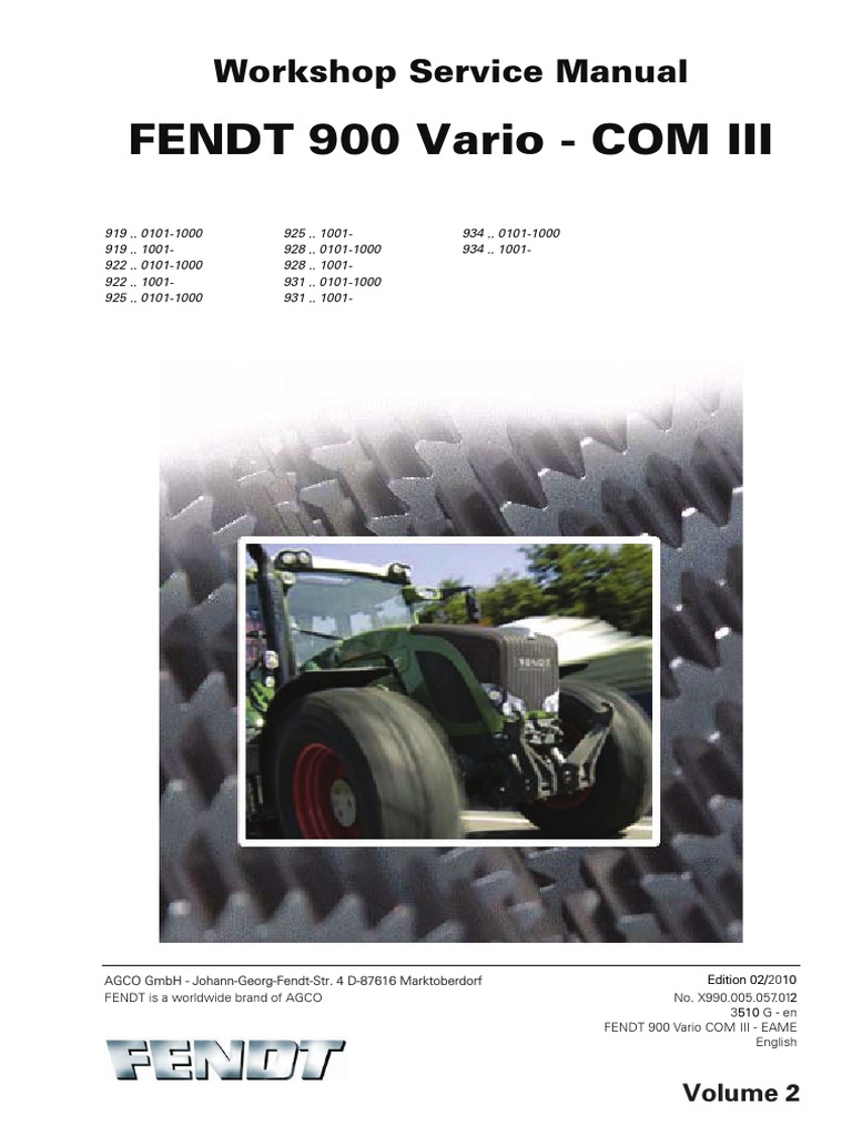 Fendt 307C, 308C, 309C Farmer Operator's Manual – Machine Catalogic, image size:768x1024