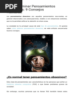 Cómo Eliminar Pensamientos Obsesivos_ 9 Consejos