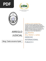 ARREGLO JUDICIAL 