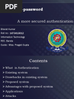 3d-Password: A More Secured Authentication