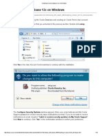 sTEP BY STEP Installing Oracle Database On Windows PDF