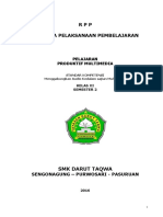 RPP Menggabungkan Audio