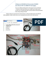 Arduino Ethernet Webservers ENC28J60 With Thermometer DS18B20 and Power Over Ethernet POE For ZABBIX IOT Data Logging