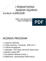 Program Pemantapan Mata Pelajaran Sejarah Kuala Kangsar