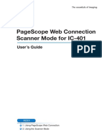 PageScope Web Connection