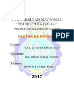 Factor de Potencia N° 05