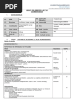 Sesión de Aprendizaje Nº 13