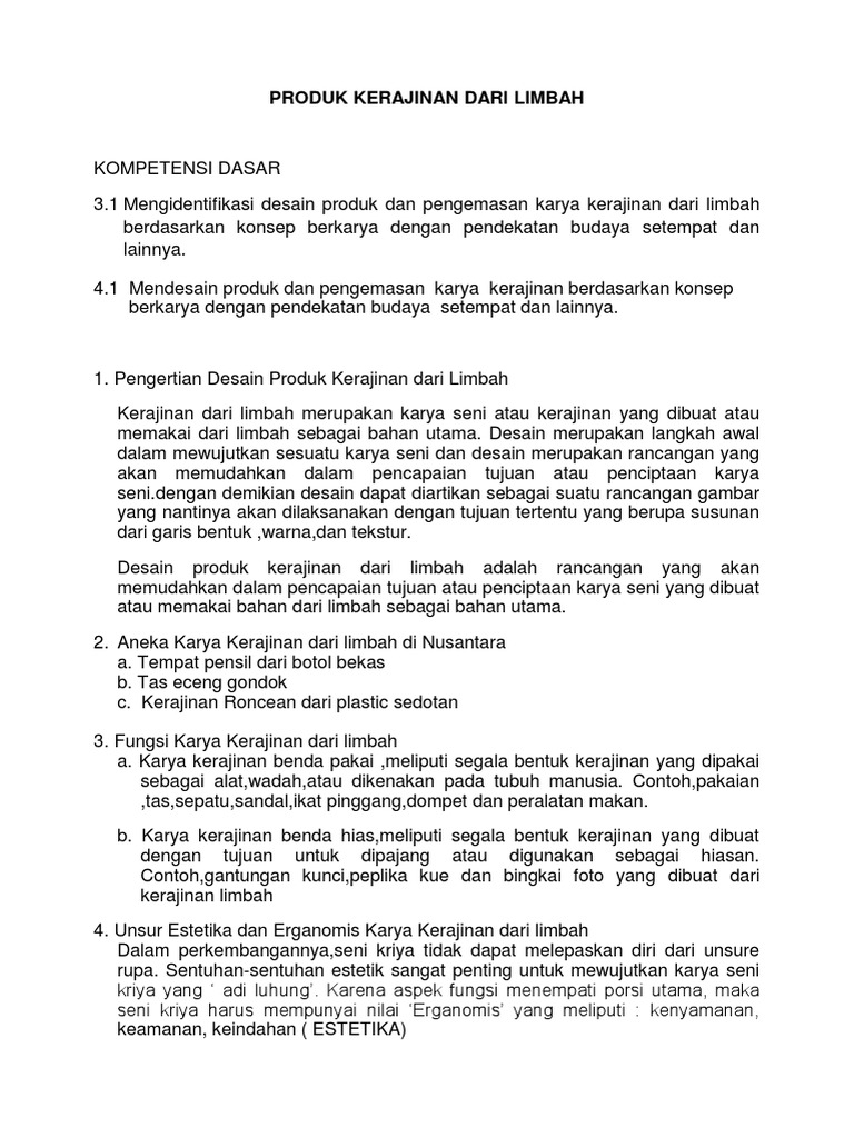 Contoh Produk Kerajinan Berbahan Plastik Yang Mempunyai Contoh Produk Kerajinan Berbahan Plastik Yang Mempunyai