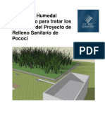 Diseño Humedal Lixiviados Proyecto Relleno Anitario Poci PDF