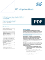 Intel SA 00075 Mitigation Guide Rev 1.2