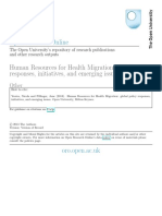 Human Resources For Health Migration