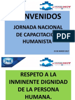 Jornada Nacional de Formacion Humanista