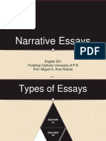 Narrative Essays