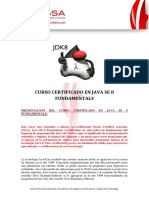 Curso Certificado en Java SE 8 Fundamentals PDF