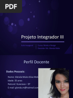 Projeto Integrador - Aula Inaugural