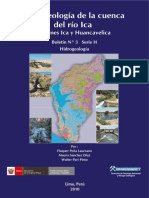 Hidrogeología de La Cuenca Del Río Ica Regiones Ica Huancavlica 2010 PDF