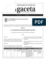 Suplemento Plazas Sep Udg