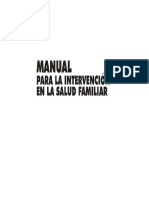 Manual para La Intervencion en La Salud Familiar