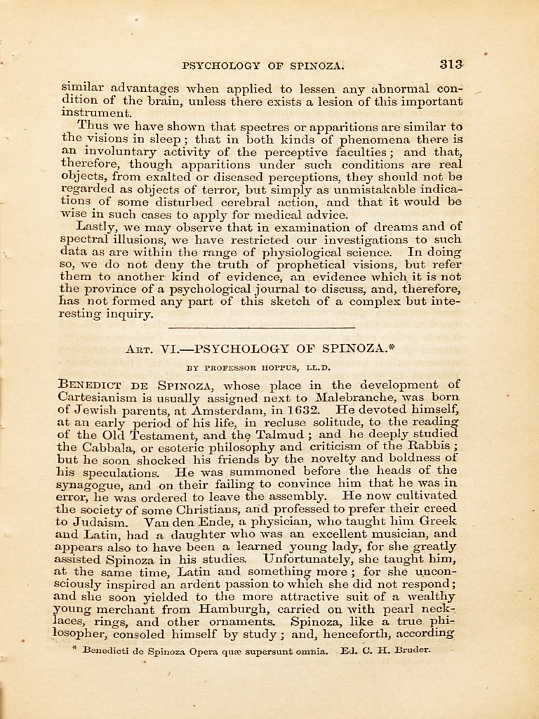 Spinoza's god explained picture