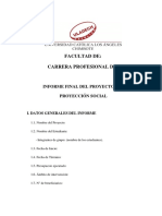 Formato Informe Final Proyecto Proyección Social