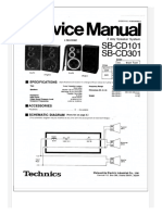 Technics SB cd101 PDF