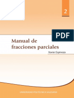 Manual de Fracciones Parciales PDF