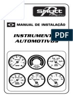 Manual de Instalação Instrumentos Automotivos