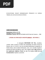 Habeas Corpus Prisao Preventiva Flagrante Delito Principio Insignificancia Ausencia Fundamentacao Furto Medida Liminar Modelo 458 PN129