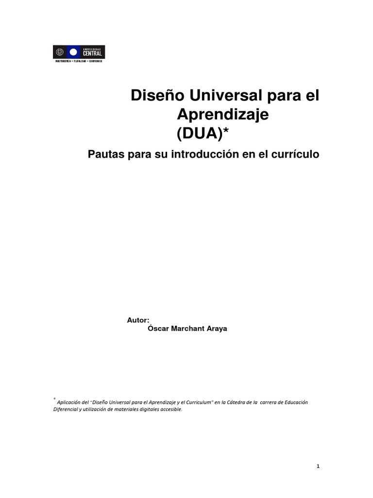 Introduccion A Dua | PDF | Plan de estudios | Aprendizaje
