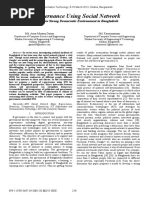 E-Governance Using Social Network