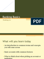 Banking Basics