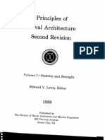 Principles of Naval Architecture Vol I - Stability and Strength PDF