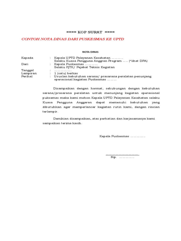 Usulan Nota Puskesmas1